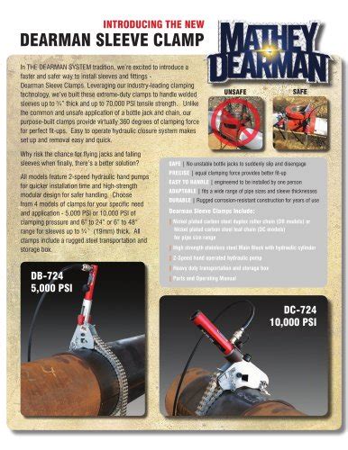 mathey dearman saddle machine catalog